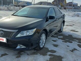 2014 Toyota Camry VII (XV50), чёрный, 1750000 рублей, вид 3