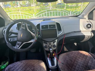 2012 Chevrolet Aveo II, голубой, 600000 рублей, вид 5