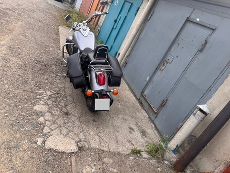 1999 Honda Shadow 400, серебристый, 400000 рублей, вид 2