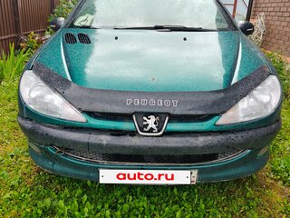1999 Peugeot 206, зелёный, 180000 рублей, вид 1