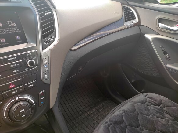 2018 Hyundai Santa Fe Grand III Рестайлинг, чёрный, 2106730 рублей - вид 17
