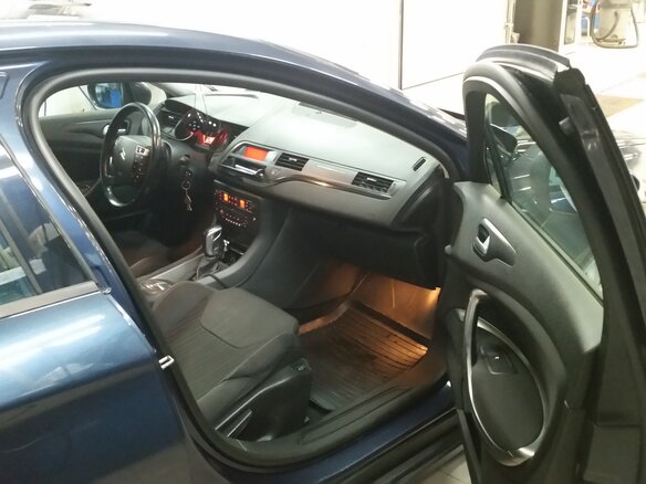2008 Citroen C5 Hydractive II, синий - вид 4