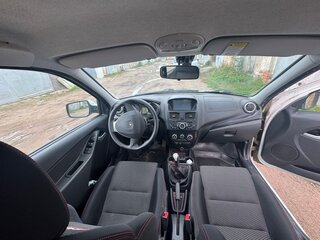 2015 Lada (ВАЗ) Kalina Sport II, белый, 630000 рублей, вид 4