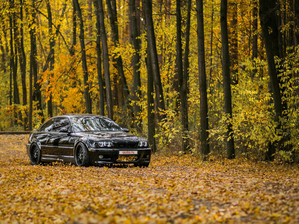 2003 BMW M3 III (E46), чёрный - вид 2