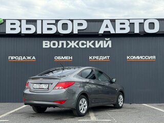 2015 Hyundai Solaris I Рестайлинг, серый, 935000 рублей, вид 5