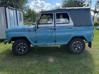 1997 УАЗ 31512, голубой, 800000 рублей, вид 3