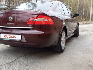 2008 Skoda Superb II, пурпурный, 1320000 рублей, вид 1
