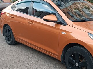 2018 Hyundai Solaris II, оранжевый, 1450000 рублей, вид 1
