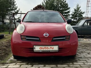 2004 Nissan Micra III (K12), красный, 350000 рублей, вид 1