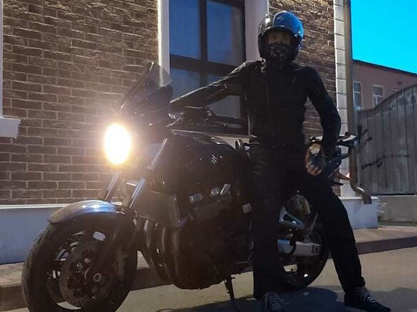 2007 Suzuki GSX 1400, синий - вид 8