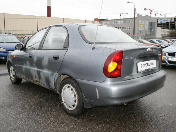 2007 Chevrolet Lanos I, серый - вид 2