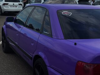 1992 Audi 100 S4 IV (C4), фиолетовый, 700000 рублей, вид 4