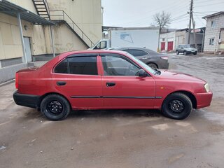 2004 Hyundai Accent ТагАЗ II, красный, 250000 рублей, вид 3