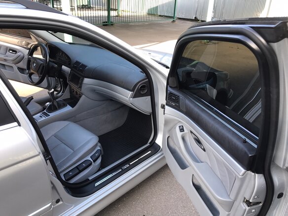2002 BMW 5 серии 520i IV (E39) Рестайлинг, серебристый - вид 10