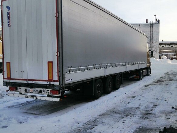 2012 Schmitz Cargobull SPR, серебристый, 1500000 рублей - вид 1