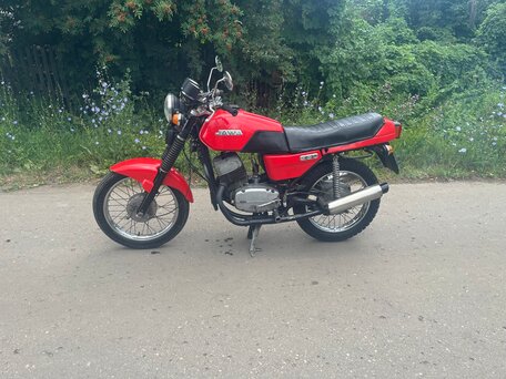 1977 Jawa 350/634, красный, 230000 рублей, вид 2