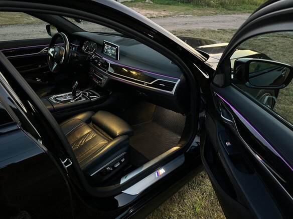 2018 BMW 7 серии Long 740Li VI (G11/G12), чёрный, 2847840 рублей - вид 5