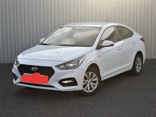 2019 Hyundai Solaris II, белый, 1500000 рублей, вид 1