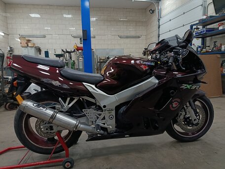 1995 Kawasaki ZX-9R Ninja, красный, 400000 рублей, вид 2
