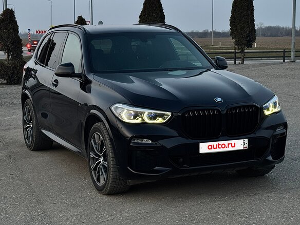 2019 BMW X5 30d IV (G05/G18), синий, 6200000 рублей - вид 1