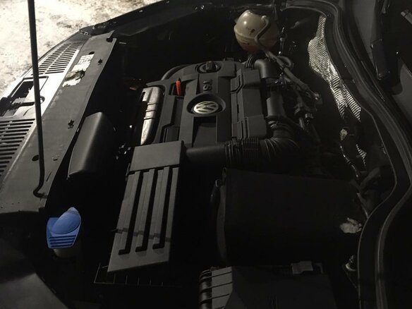 2010 Volkswagen Tiguan I, чёрный