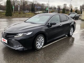 2018 Toyota Camry VIII (XV70), чёрный, 3550000 рублей, вид 1