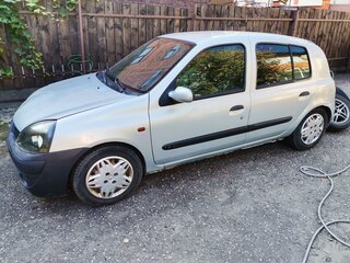 2002 Renault Clio II Рестайлинг, серебристый, 350000 рублей, вид 1