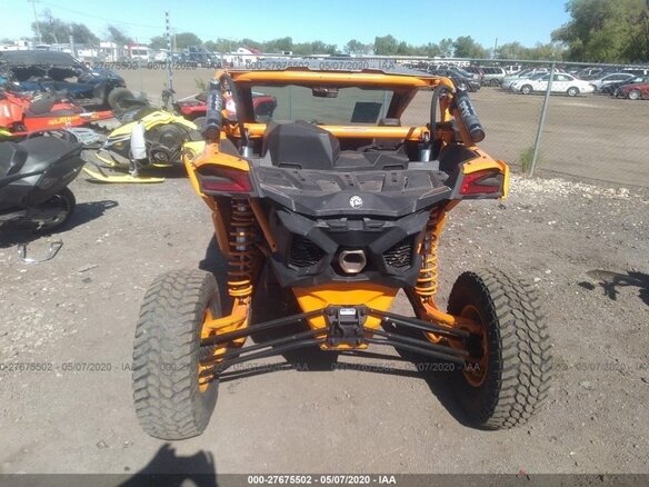 2020 BRP Can-Am Maverick X3, оранжевый - вид 5
