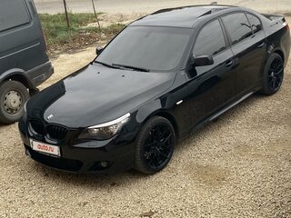 2007 BMW 5 серии 535xi V (E60/E61) Рестайлинг, чёрный, 2000000 рублей, вид 1