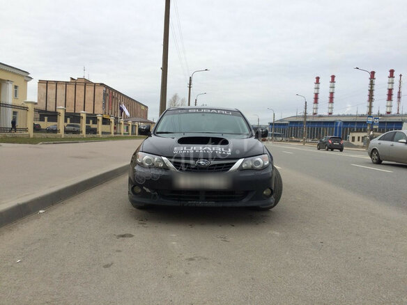2008 Subaru Impreza WRX III, чёрный - вид 7