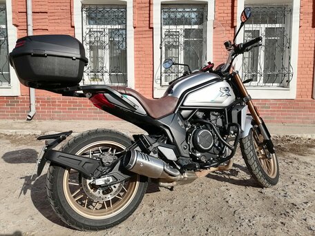 2022 CFMoto 700CL-X Heritage, серый, 459000 рублей, вид 3