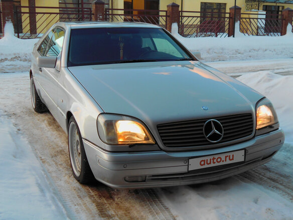 1998 Mercedes-Benz CL-Класс 600 I (C140), серебристый - вид 12