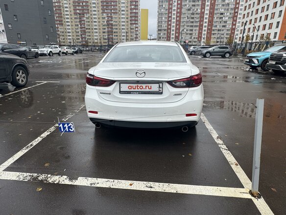 2016 Mazda 6 III (GJ) Рестайлинг, белый - вид 4
