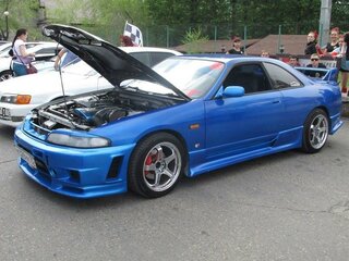 1995 Nissan Skyline IX (R33), синий, 2000000 рублей, вид 4