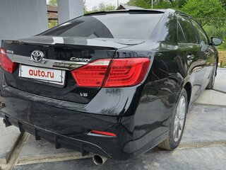 2012 Toyota Camry VII (XV50), чёрный, 1400000 рублей, вид 3