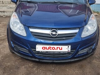 2007 Opel Corsa D, синий, 490000 рублей, вид 1