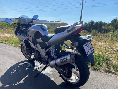 2003 Suzuki SV 1000, серебристый, 380000 рублей, вид 2