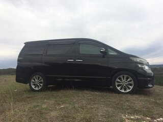 2010 Toyota Vellfire I, чёрный, 2100000 рублей, вид 3