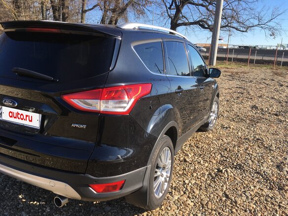2013 Ford Kuga II, чёрный, 1200000 рублей - вид 7