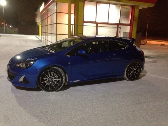 2013 Opel Astra OPC J, голубой - вид 9