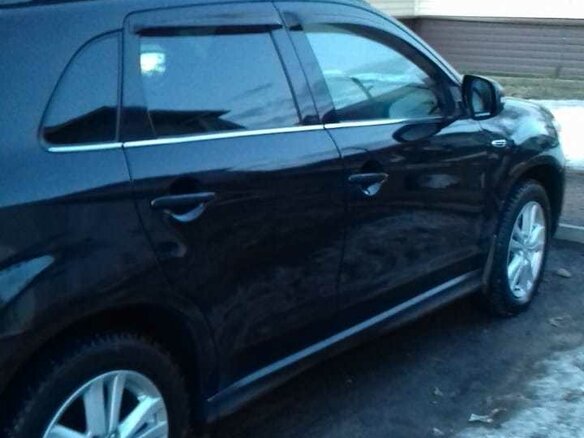 2011 Mitsubishi ASX I, чёрный - вид 2