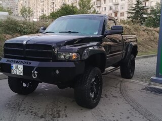 1997 Dodge RAM II (BR/BE), чёрный, 1688566 рублей, вид 5