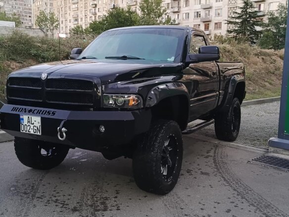 1997 Dodge RAM II (BR/BE), чёрный, 1675200 рублей - вид 5