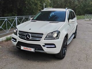 2011 Mercedes-Benz GL-Класс 350 I (X164) Рестайлинг, белый, 1900000 рублей, вид 1