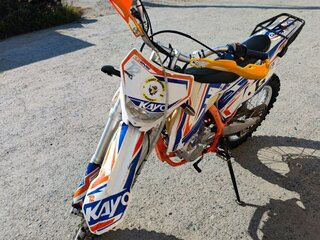 2019 Kayo T2 250 MX, красный, 120000 рублей, вид 2