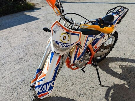 2019 Kayo T2 250 MX, красный, 120000 рублей, вид 2