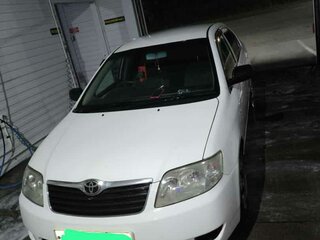 2005 Toyota Corolla IX (E120, E130) Рестайлинг, белый, 500000 рублей, вид 4