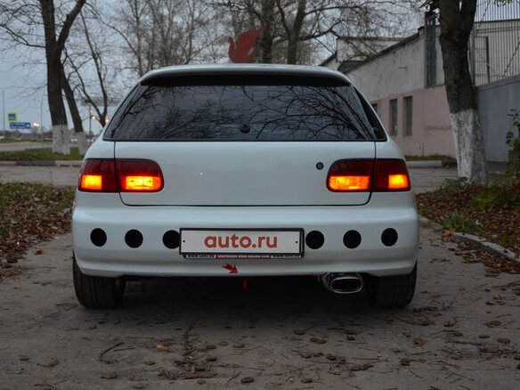 1992 Honda Civic V, белый - вид 4