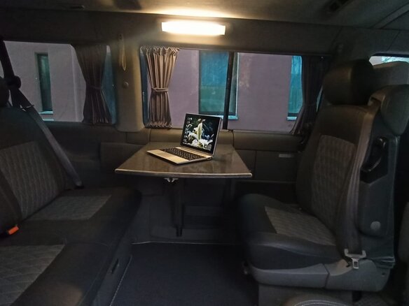 2000 Volkswagen Multivan T4, серебристый, 1515555 рублей - вид 9