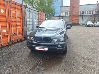 2004 BMW X5 3.0d I (E53) Рестайлинг, зелёный, 1200000 рублей, вид 4
